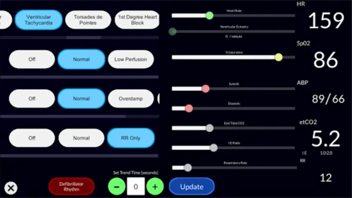 Simpl - Simulated Patient Monitor android App screenshot 0