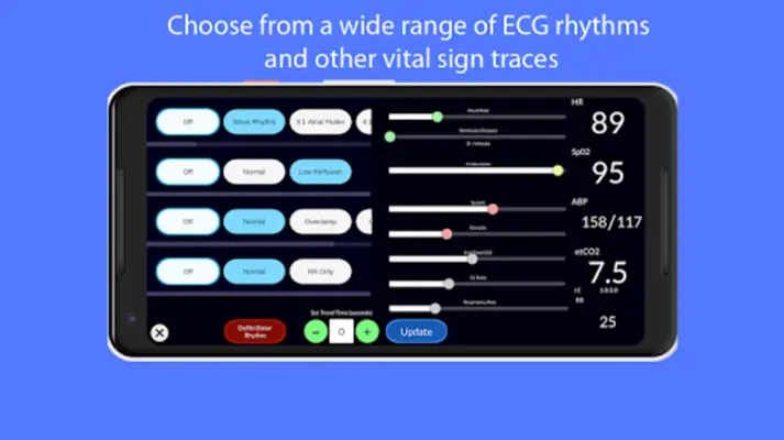 Simpl - Simulated Patient Monitor android App screenshot 3